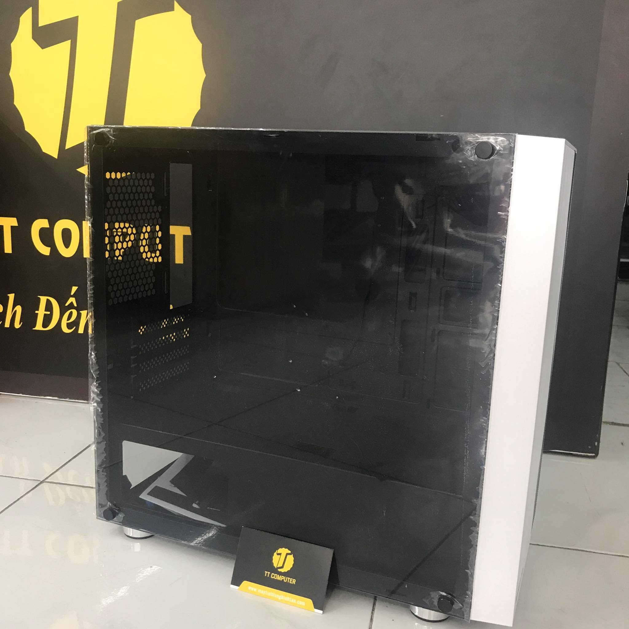 Case xigmatek gemini white không kèm fan
