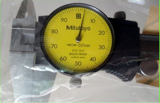 Thước cặp đồng hồ Mitutoyo 505-681 (0-150mm/ 0.01mm)