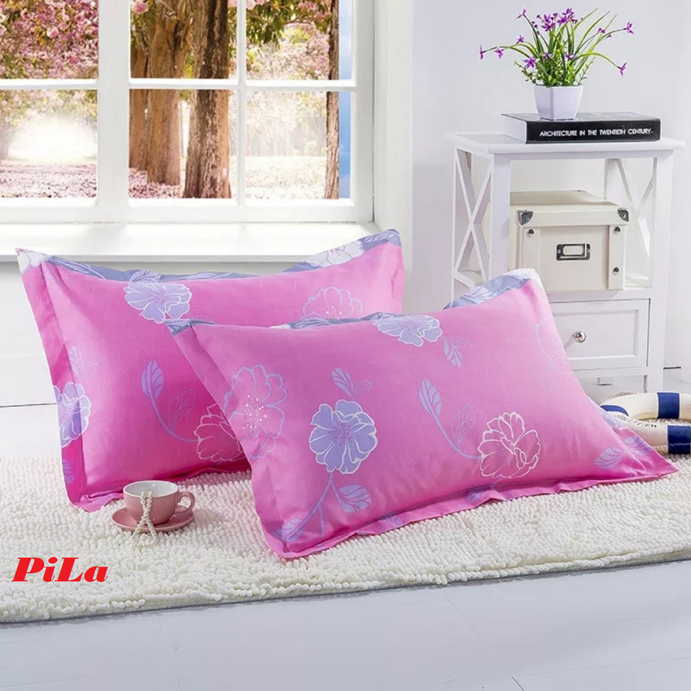 [HCM]ComBo 2 Vỏ Gối Nằm Cotton Siêu Rẽ Vỏ Gối 40x60