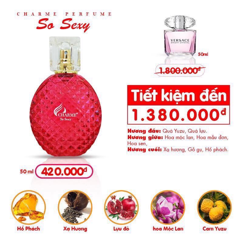 Nước hoa charme_so_sexy 50ml