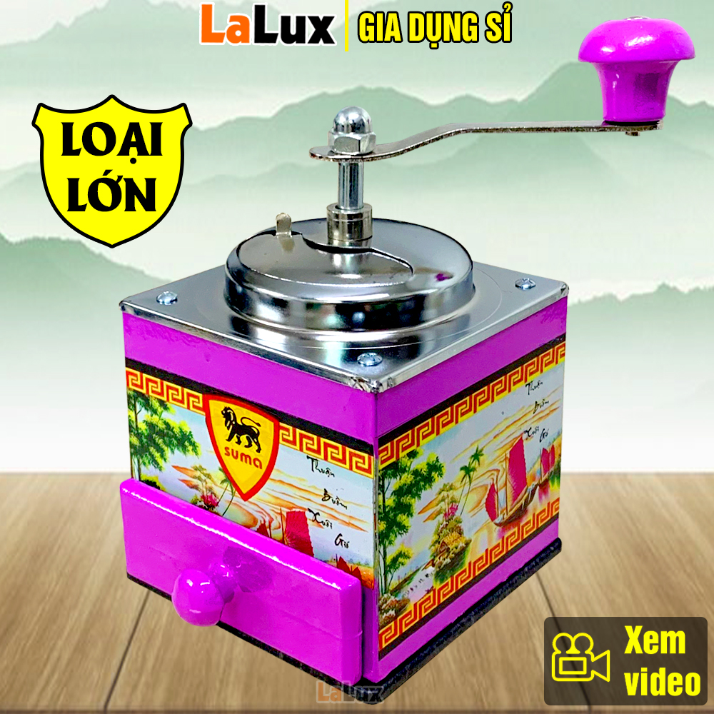 Cối xay tiêu cầmtay suma - dụng cụ xay tiêu cao cấp , lọ xay tiêu tiện lợi lalux