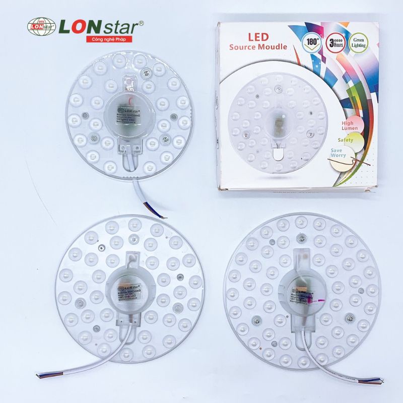 Vỉ led 18w - 24w ánh sáng trắng dùng để thay thế đèn ốp trần, đèn trang trí,đèn mắt trâu dễ dàng lắp đặt và thay thế