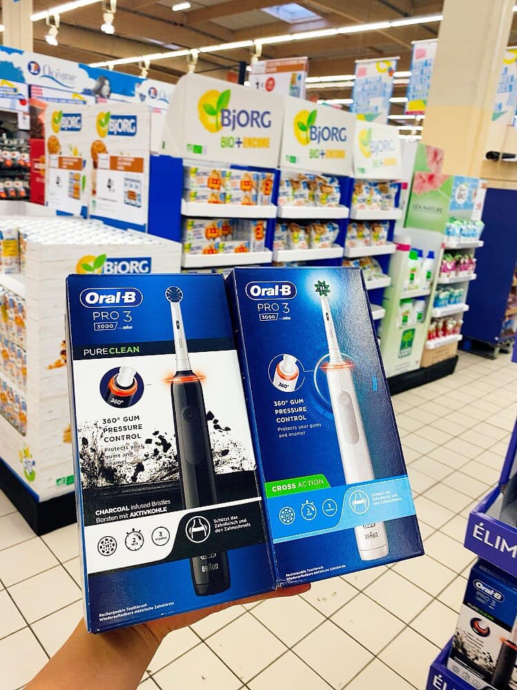 Bill pháp - bàn chải điện oral-b pro3 3000