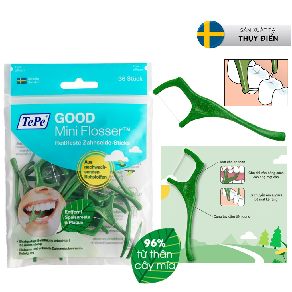 Chỉ nha khoa mini Tepe mini flosser | Oralmart