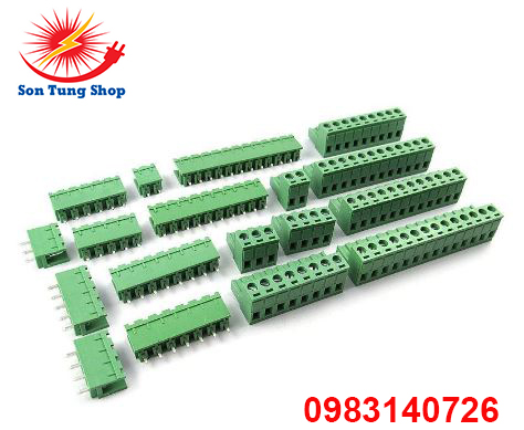 Cầu đấu dây domino chân cong, thẳng edg 5.08