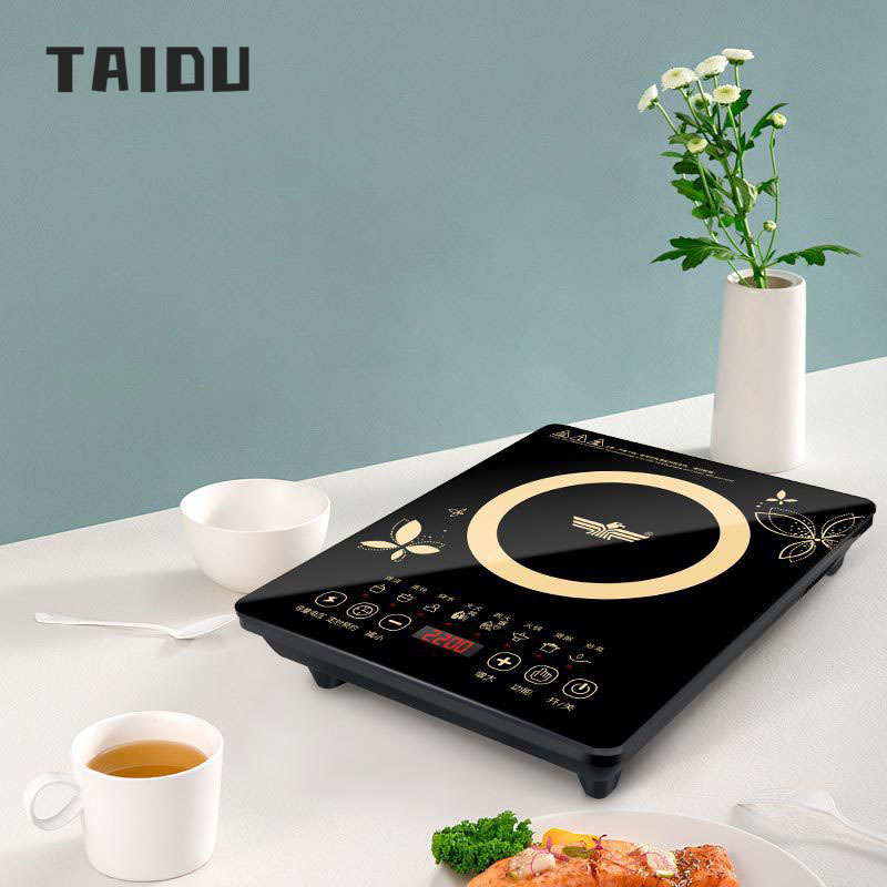 Taidu 2200W ultra-thin electromagnetic stove electromagnetic oven home kitchen equipment touch button screen easy to clean