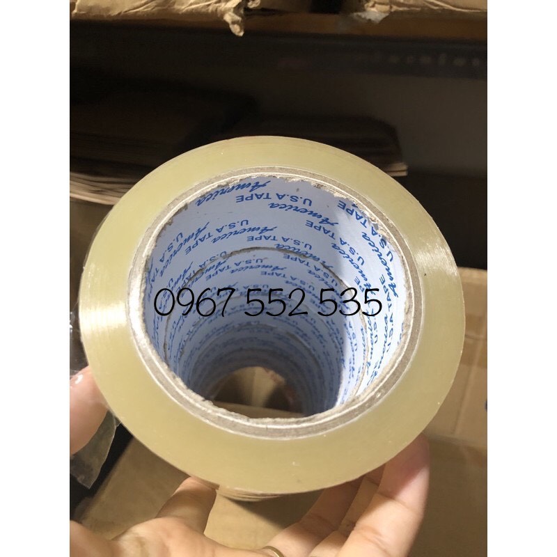 [HCM]1 CUỘN BĂNG KEO DÁN THÙNG-DÁN QUẦN ÁO SIÊU CHẮC