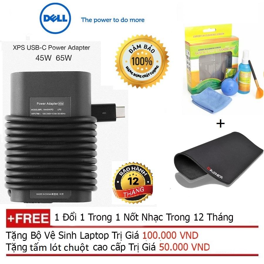 Sạc laptop dell latitude usb type-c 45 hàng zin cao cấp * bảo hành 12 tháng, 1 đổi mới !!!