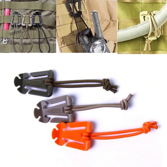 Khoá Dây Kẹp Đồ Vào Balo Tactical