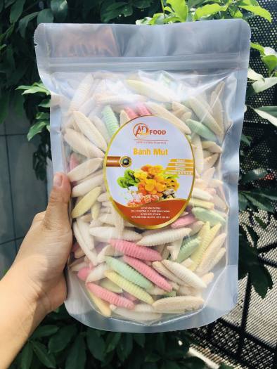Túi 500g Bánh đuông dừa mix đủ vị đủ màu