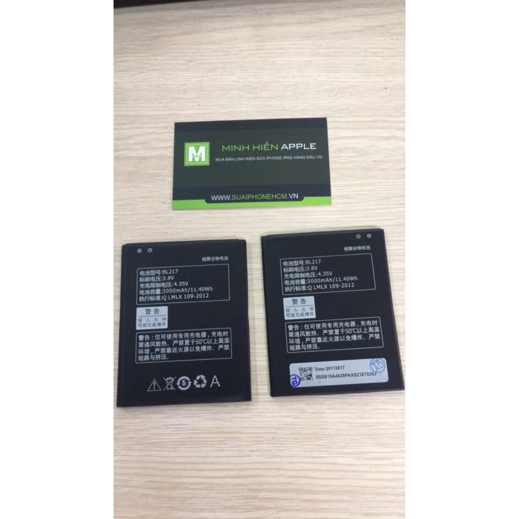 Pin lenovo bl-217 zin bảo hành 6 tháng