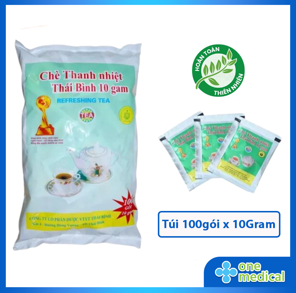 Chè thanh nhiệt Thái Bình, loại trà thanh nhiệt giải độc, mát gan, chè thanh lọ
