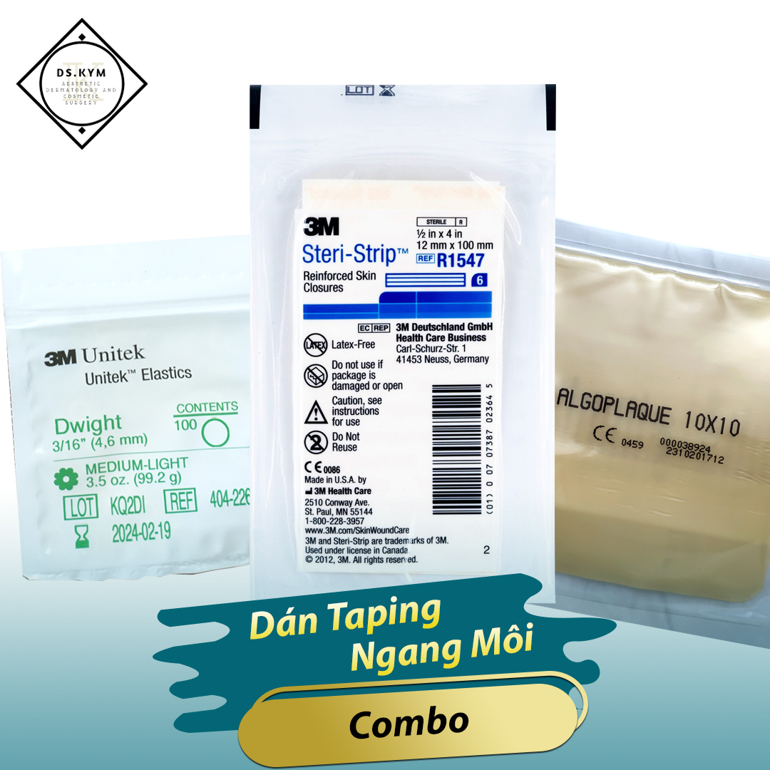 Combo Miếng Dán Taping Ngang Môi