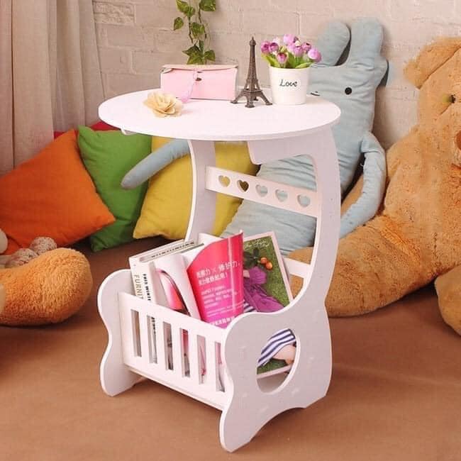 Kệ bàn tròn trang trí phòng khách
