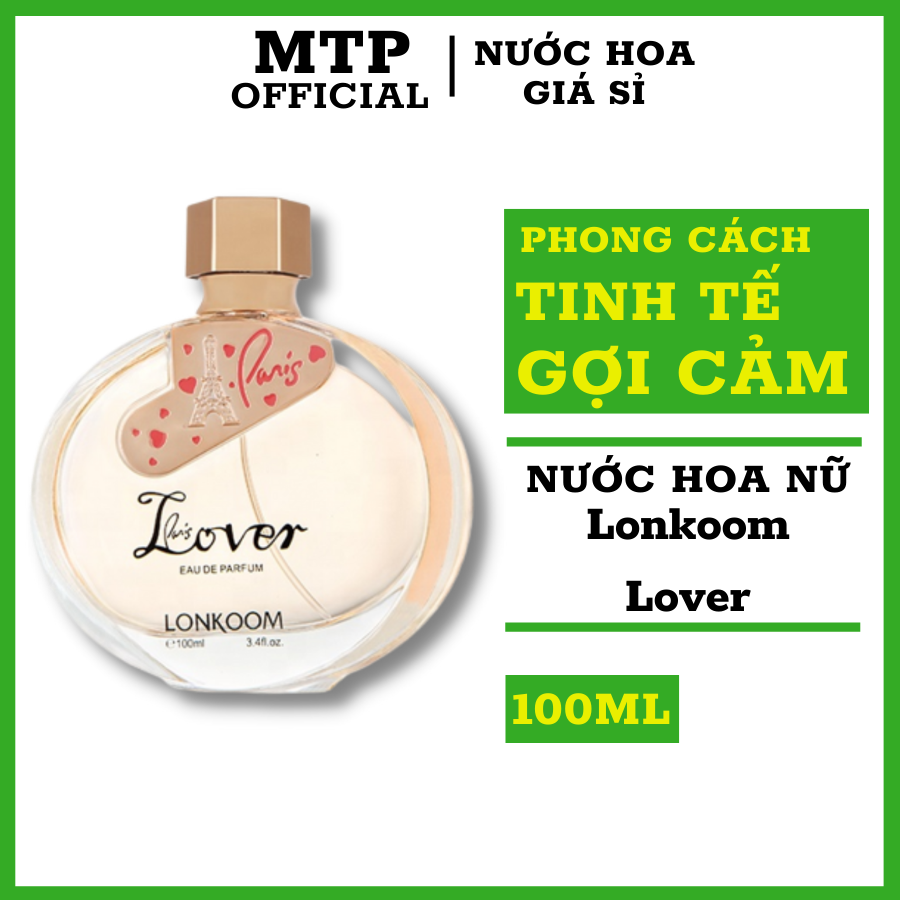 Nước Hoa Nữ Lonkoom Lover Quyến Rũ dung tích 100ml
