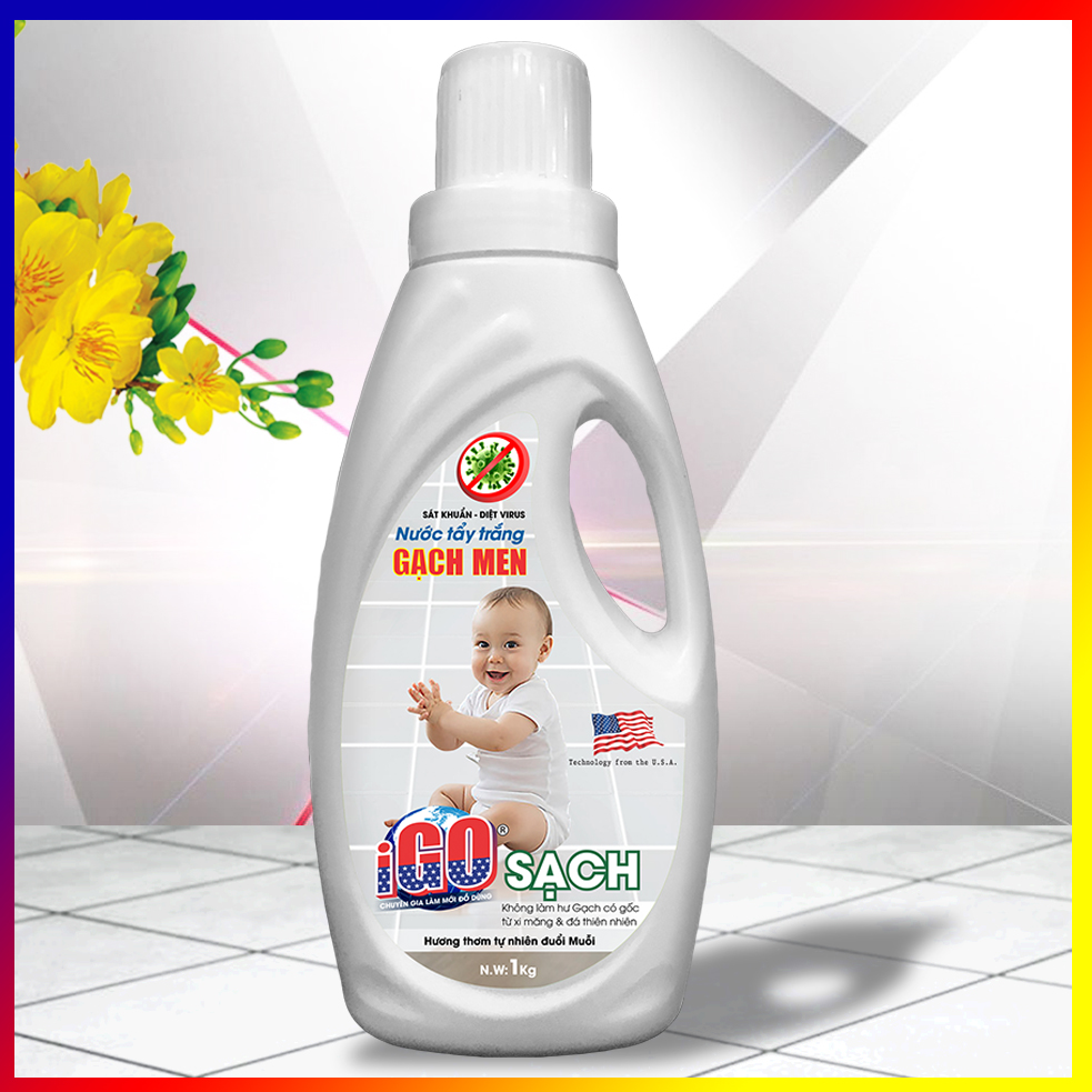 [HCM]NƯỚC TẨY TRẮNG GẠCH MEN