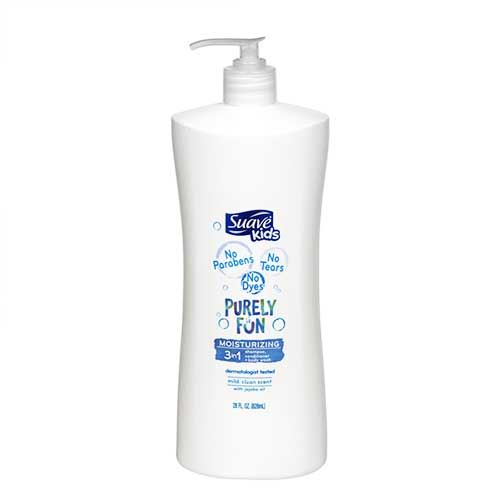 Sữa Tắm Gội Cho Bé Suave Kids 3 in 1 Purely Fun Moisturizing - Hàng Mỹ