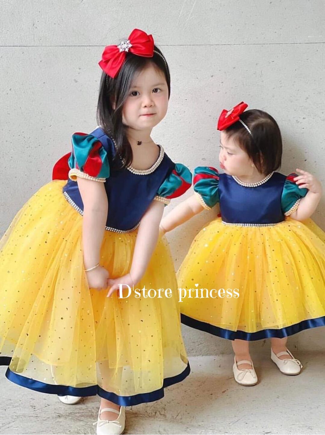 Đầm công chúa 3 tầng phong cách HOÀNG GIA cho bé gái từ 4-10 tuổi CBG40247P  | Bé Cưng Shop
