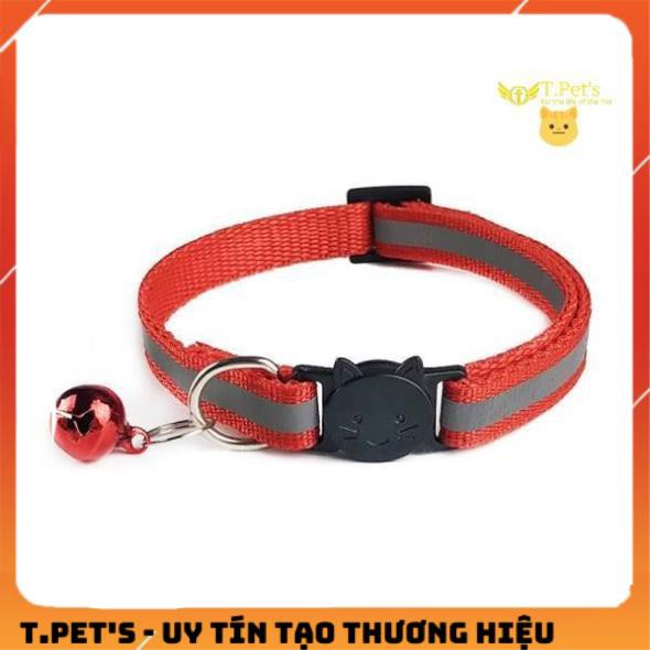 Vòng Đeo Cổ Cho Mèo Phản Quang Kèm Chuông 3