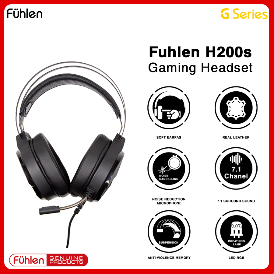 Tai nghe gaming fuhlen H200S