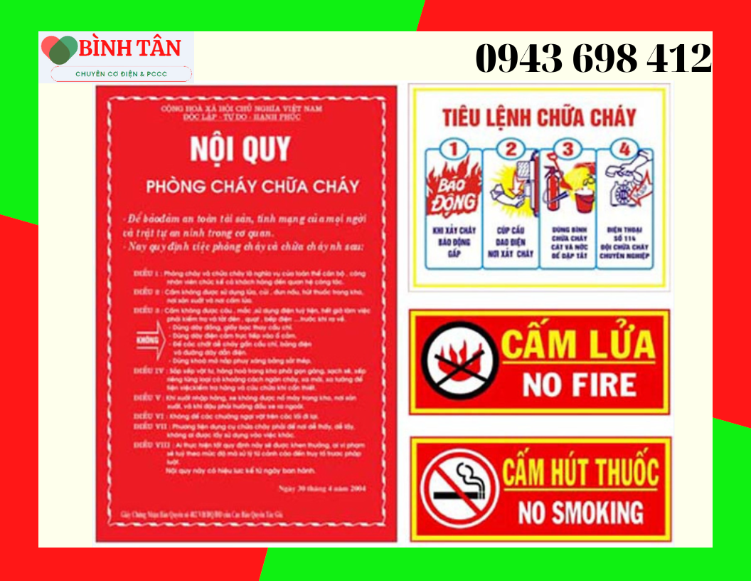 Bộ nội quy tiêu lệnh pccc - 2 tấm