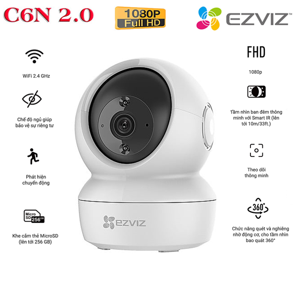 Camera IP wifi Ezviz C6N 1080P 2MP