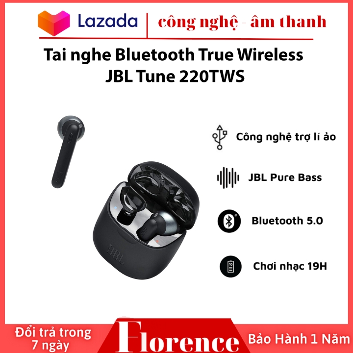 Tai nghe Bluetooth True Wireless JBL Tune 220TWS