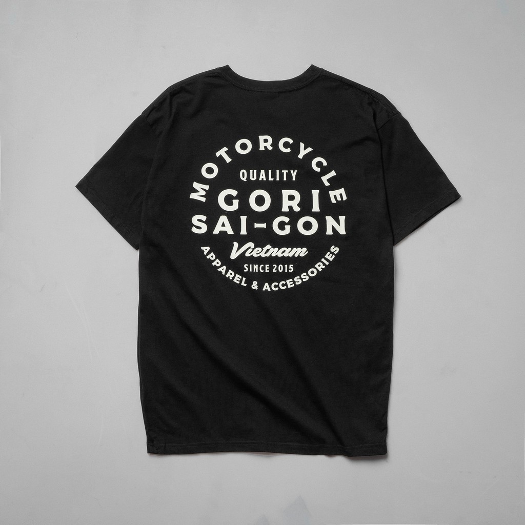 Áo thun gori tee - season 4 - đen