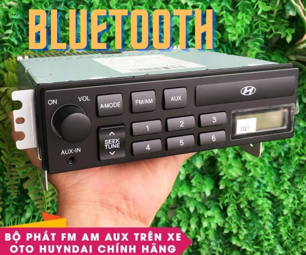 Đầu CD Huyndai Chính Hãng thu phát AUDIO BLUETOOTH FM AM AUX