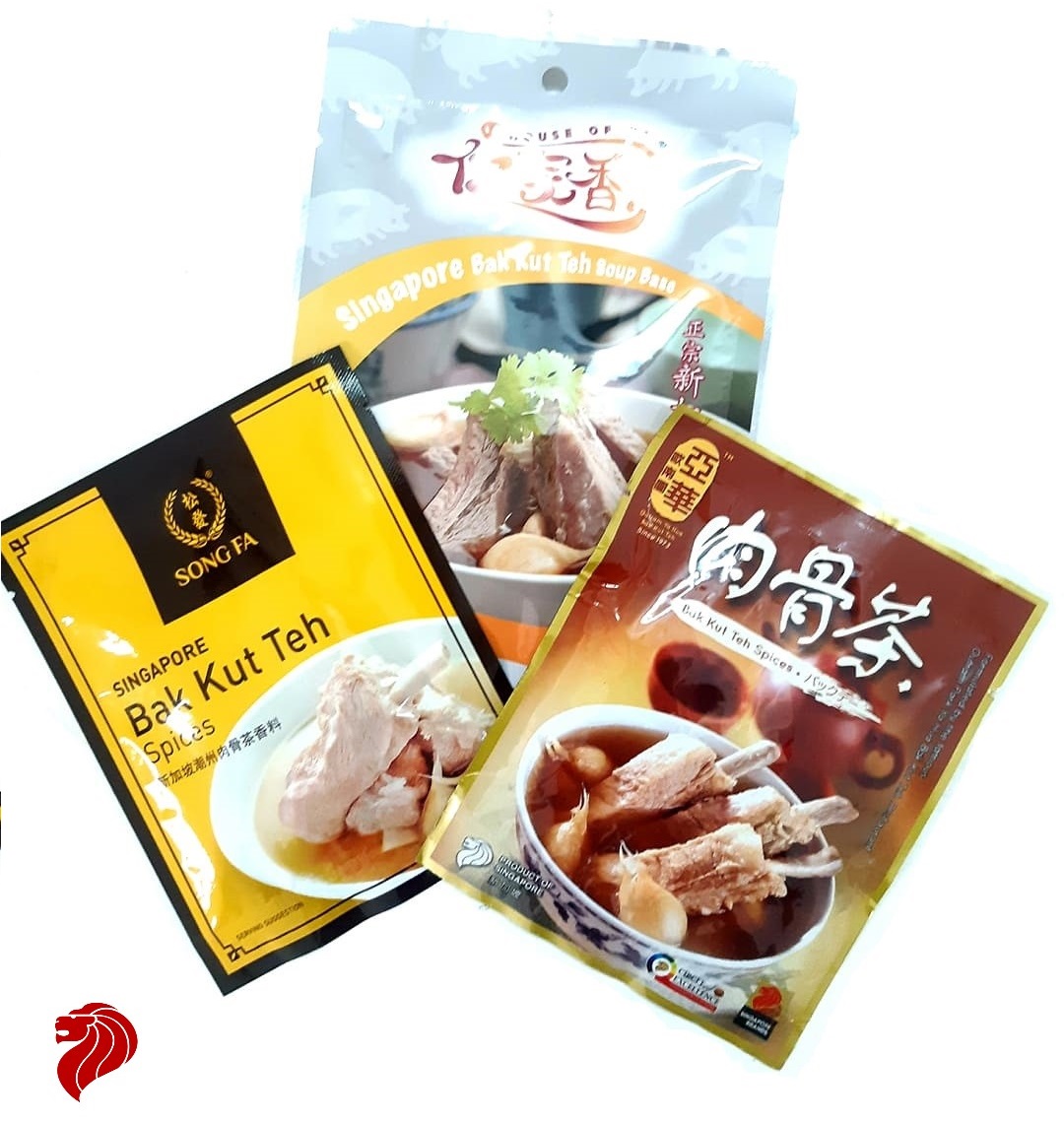 [HCM]Combo Gia Vị Bak Kut Teh Singapore YI JIA XIANG SONG FA & YA HWA
