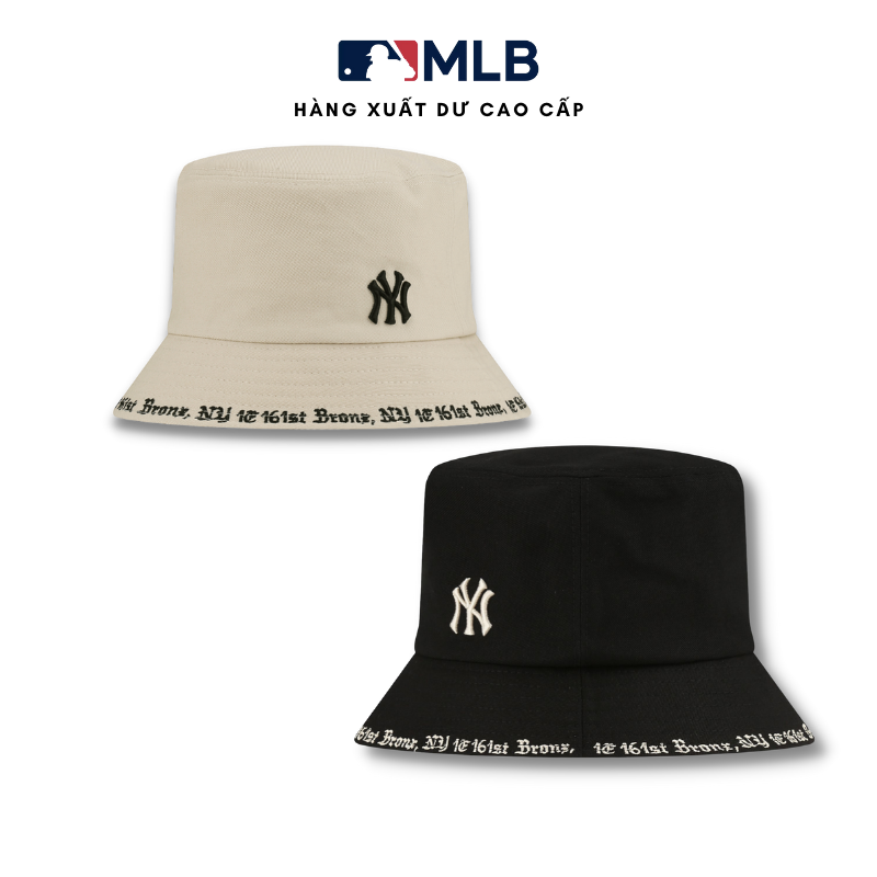 Mũ MLB dáng bucket NY xuất dư cao cấp phong cách Hàn Quốc - Hùng Nón Hiệu