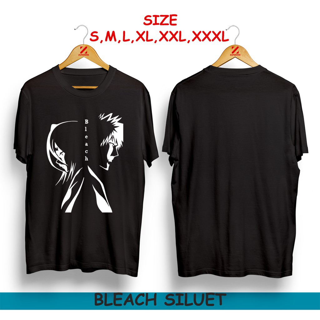Mẫu áo thun Bleach kurasaki ichigo anime in hình độc đẹp
