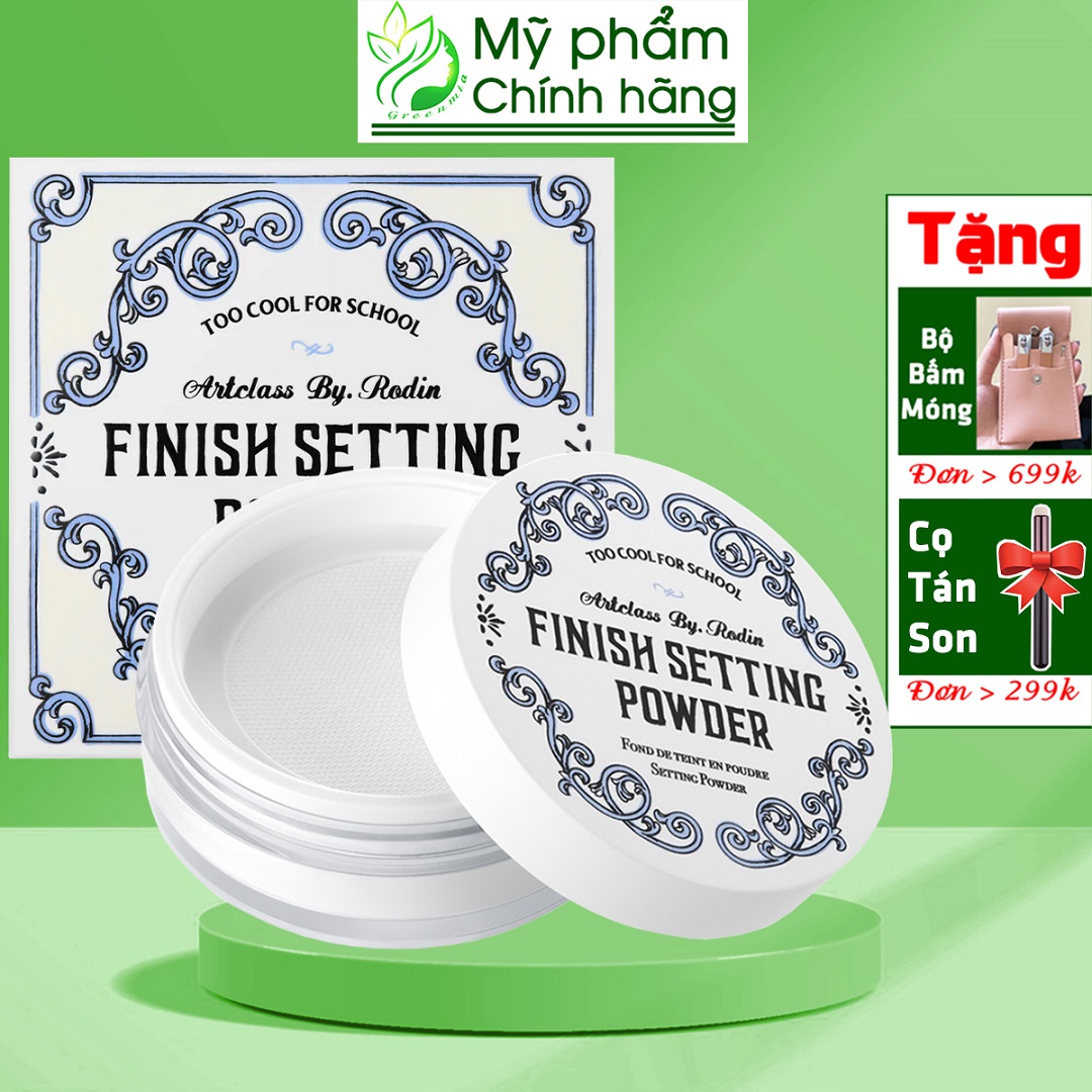 Phấn phủ too cool for school artclass by rodin finish setting powder bột 10g