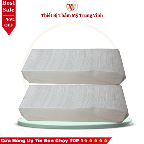 Giấy lau mặt dùng cho spa, thẫm mỹ viện