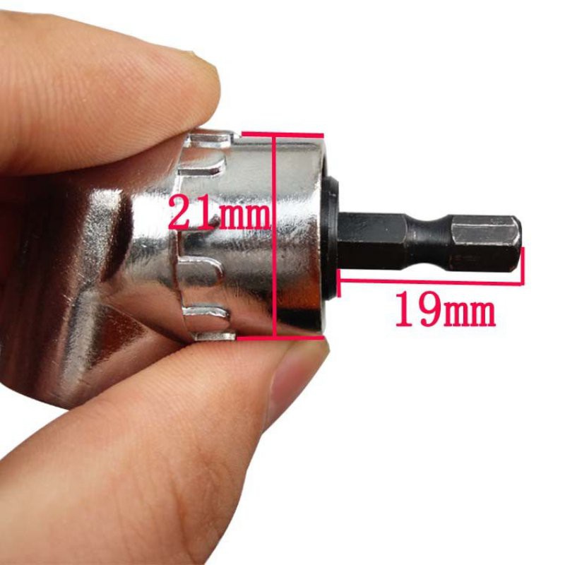 Đầu mũi khoan góc vuông (ngắn) - Đầu chuyển hướng khoan 105 độ - Dụng cụ bắt vít