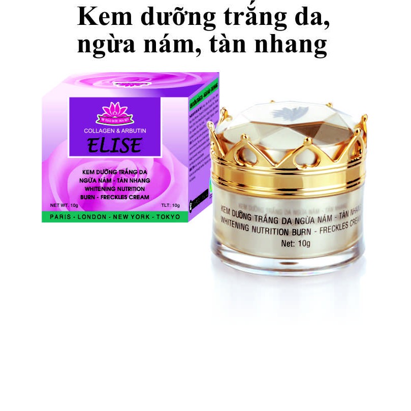 KEM DƯỠNG TRẮNG DA ELISE VỎ HỒNG