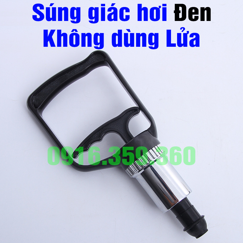Sung giác hơi đen chân không không dùng lửa