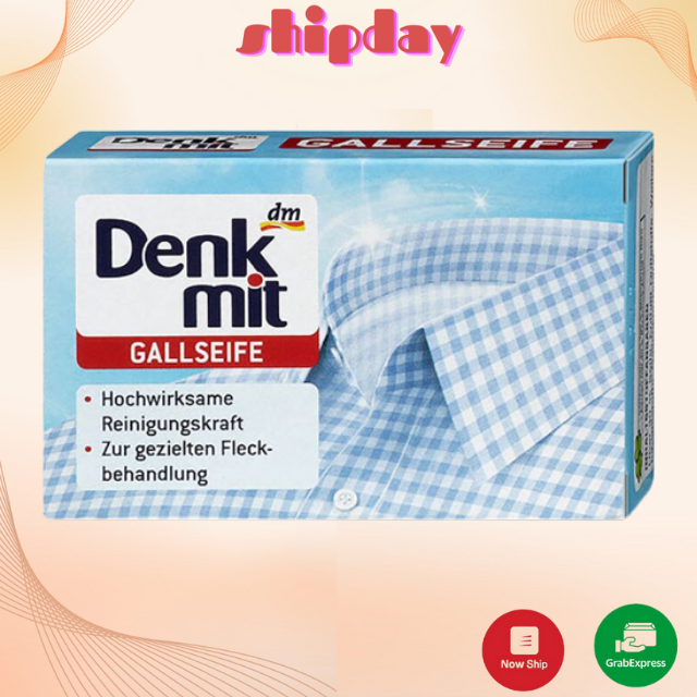 [FREESHIP 15K ĐƠN 49K][Hàng Đức] Xà phòng tẩy trắng cổ áo Denkmit của Đức Tomlige, làm sạch cổ áo, tay áo, nách áo sơ mi xà phòng giặt cổ áo