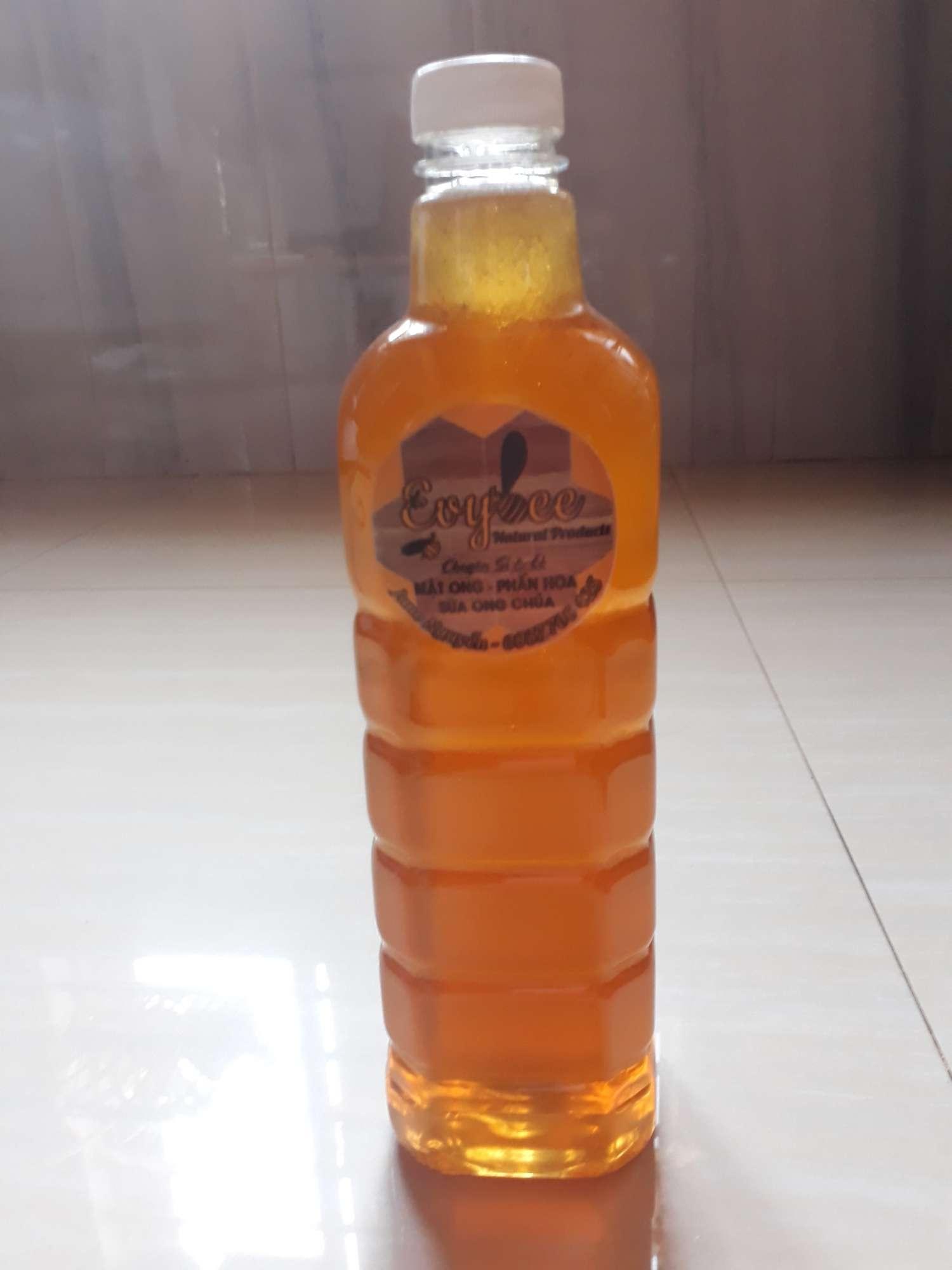 Mật ong hoa vải chai nhựa pet 1000ml