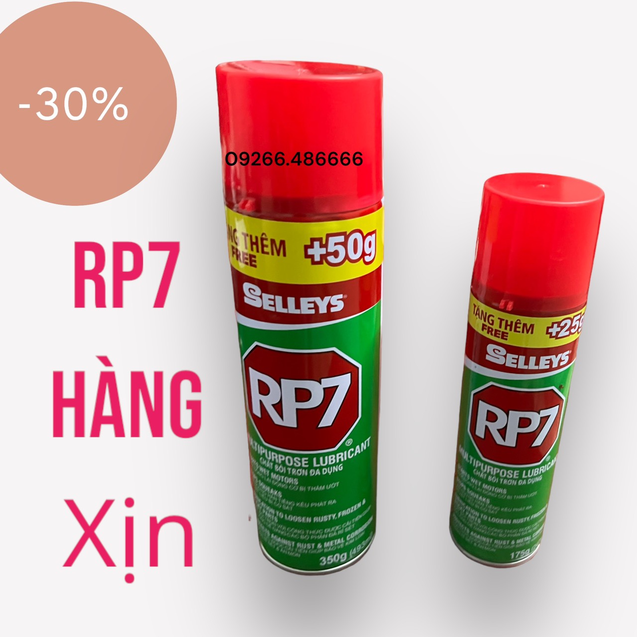 Rp7 400g /chất bôi trơn đa dụng/tẩy rỉ sét/selleys rp7/chai