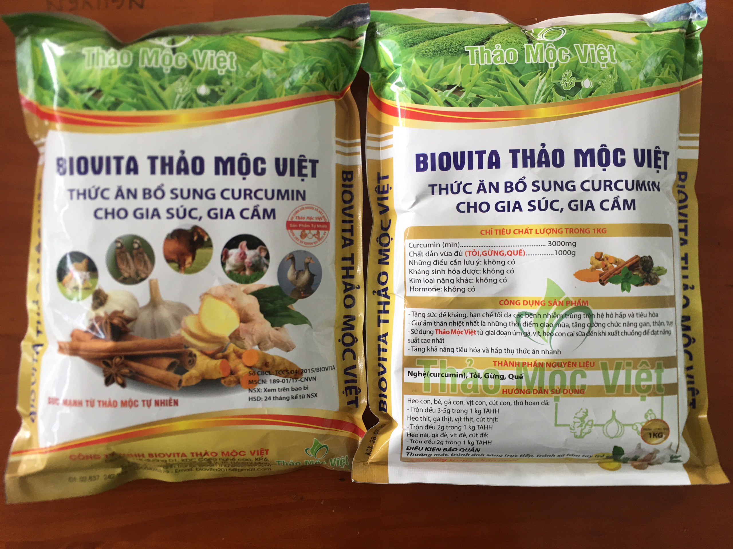 Sản phẩm biovita thảo mộc việt 1kg