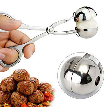 Dụng cụ kẹp thịt viên chả viên inox