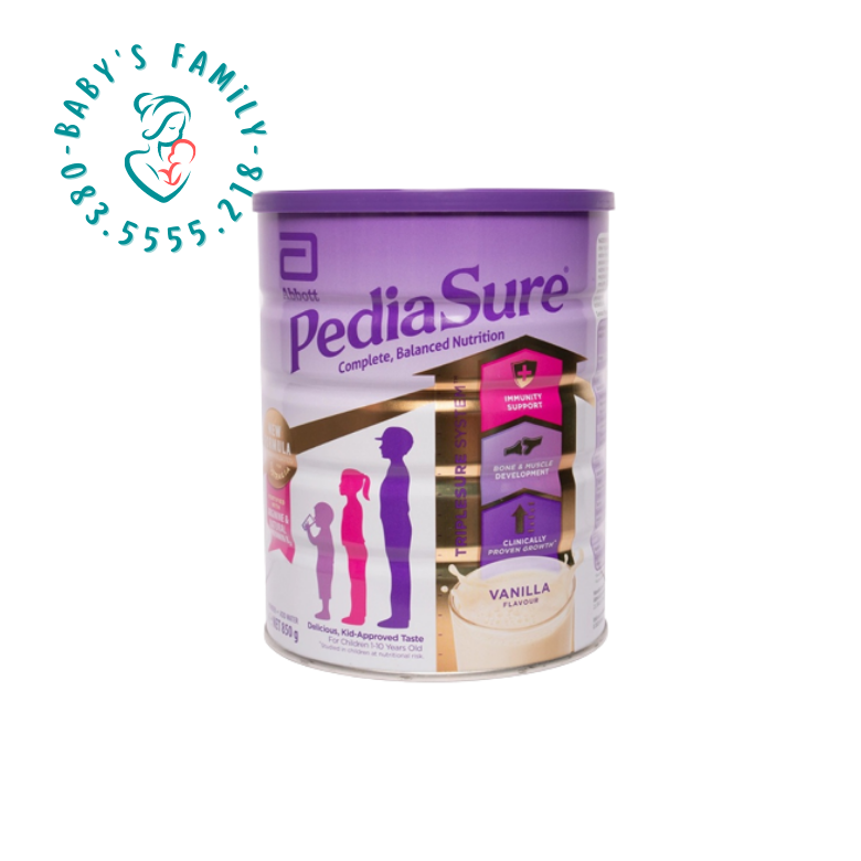 [Date T1/2025] Sữa Bột Pediasure Úc - Hộp 850G