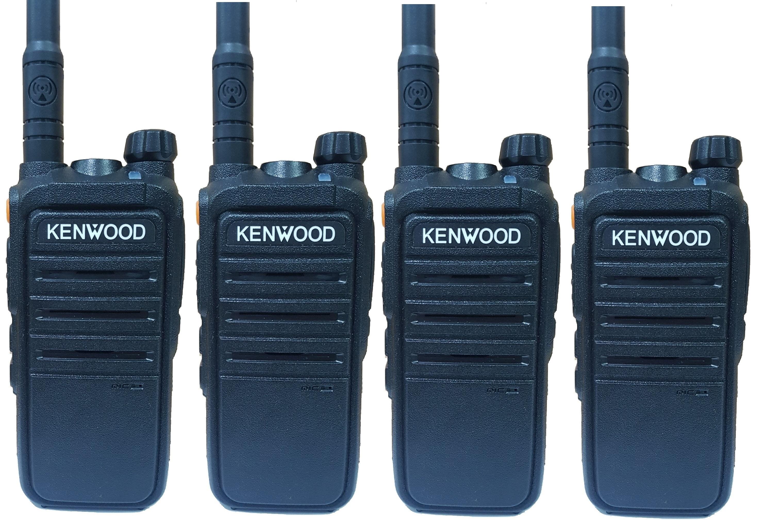 Bộ 4 bộ đàm chất lượng cao kenwoodd tk3118+tặng 04 tai nghe bộ đàm -bn2