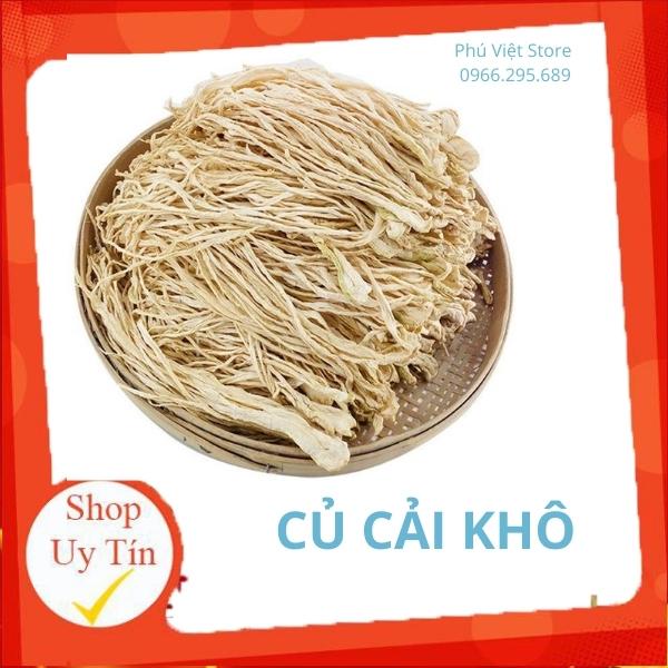Củ cải sấy khô gói 500g