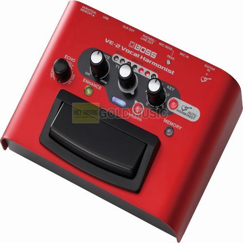 Bộ echo reverb hát vs guitar chuyên nghiệp Boss VE2
