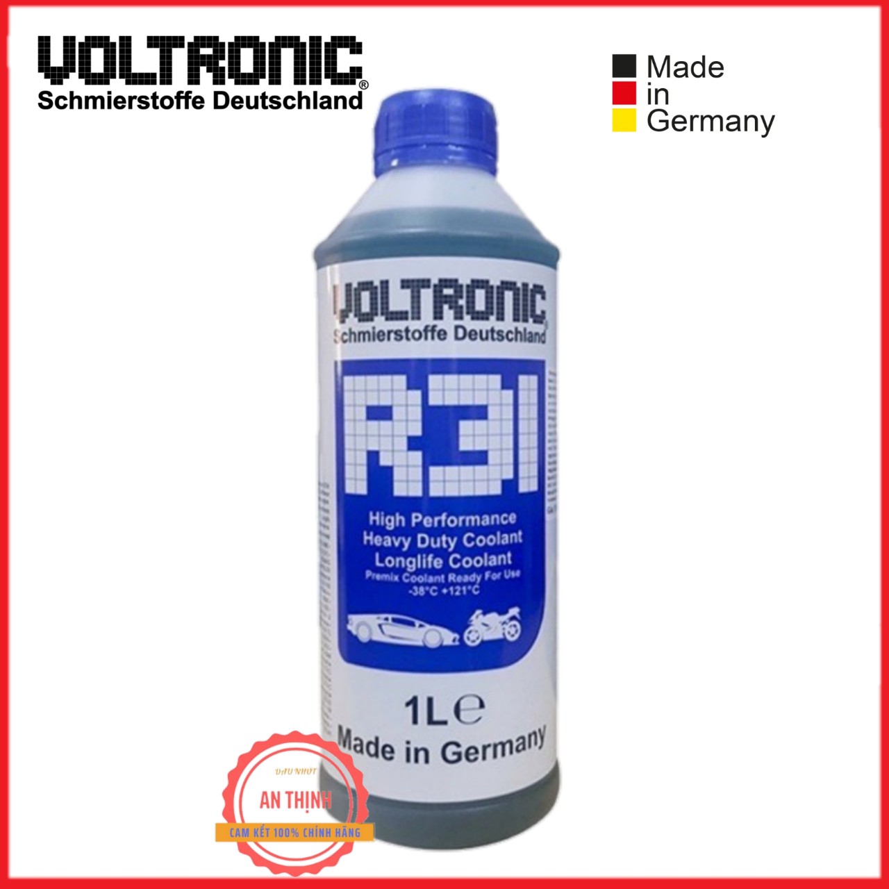 Nước làm mát pha sẵn 1:1 voltronic r31 - nhiệt độ sôi 120-1 lít - nhập khẩu từ đức