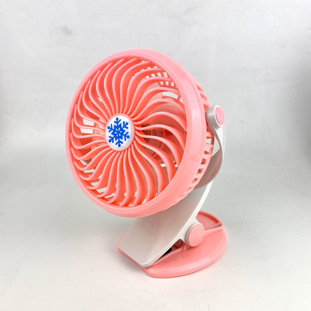 Quạt sạc pin tích điện f168 chân kẹp bàn kẹp xe đẩy xoay 360 độ, 3 tốc độ gió, màu sắc đa dạng sử dụng an toàn