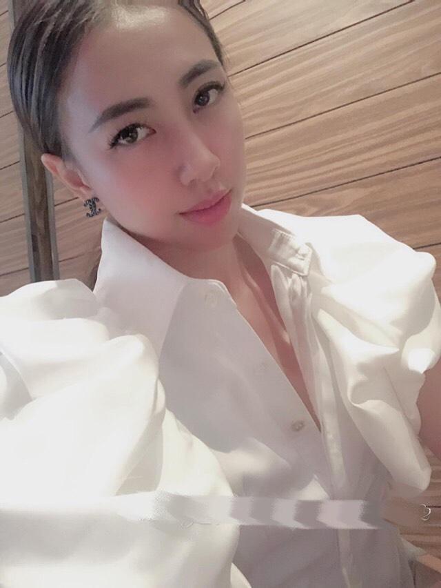 [HCM]Áo sơ mi voan tay phồng quý phái sang chảnh