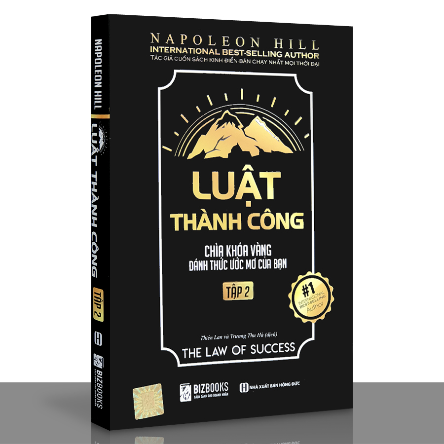 Sách - luật thành công - chìa khóa vàng đánh thức ước mơ của bạn - tập 2